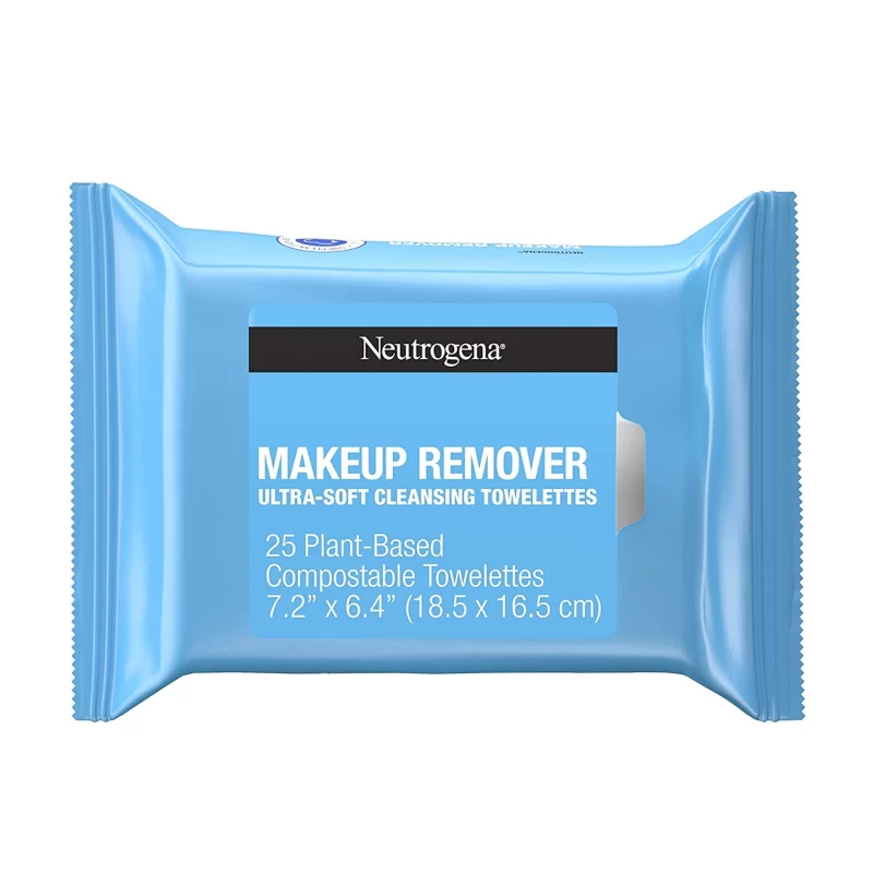 Neutrogena Makeup Remover Cleansing Towelettes, Refill Pack, 25 Count (Pack of 5)+ 1 travel size (7ct)