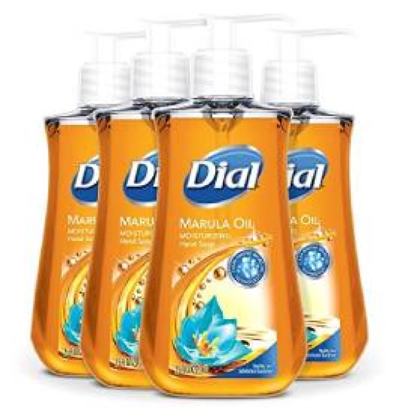 Wholesale Dial Liquid Hand Soap, Marula Oil, 7.5 Fluid Ounce, Pack of 4