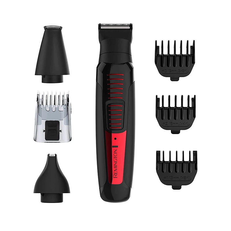 Wholesale Remington Lithium All-in-1 Grooming Kit with Trimmer and Attachments, Red, PG6110A