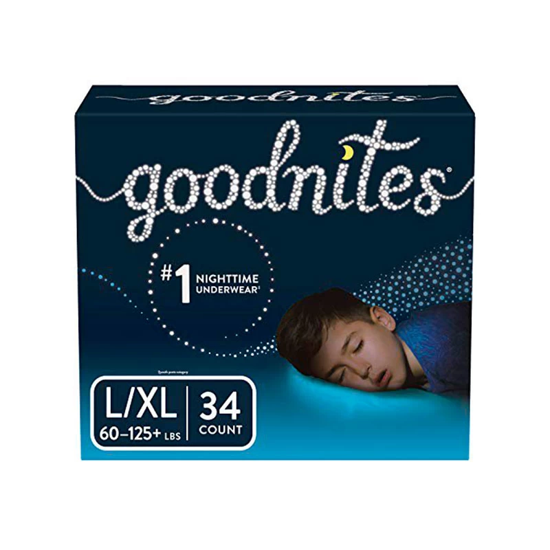 Wholesale Goodnites Bedwetting Underwear for Boys, Large/X-Large, 34 C