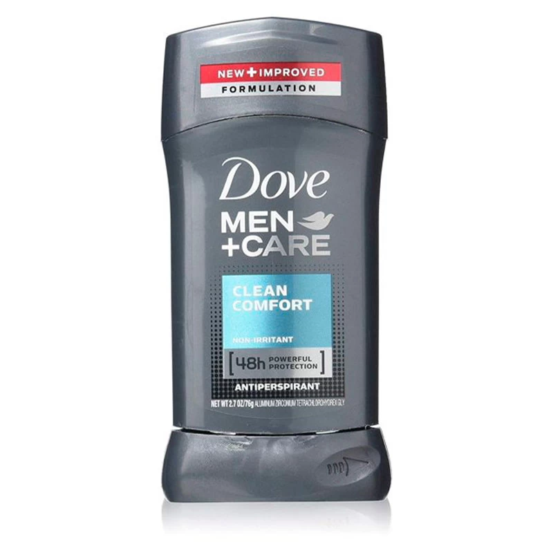 Wholesale Dove Men+Care Antiperspirant Deodorant Stick Clean Comfort 2.7 oz (Pack of 5)