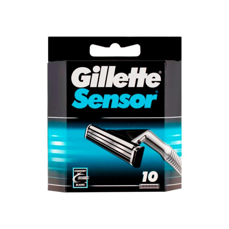Wholesale Gillette Sensor - 50 Blades (5 x 10 or 10 x 5 Packs)