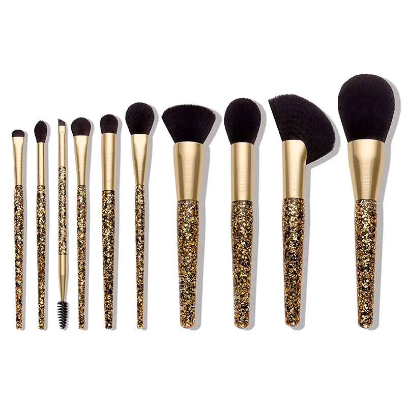 Wholesale Milani Luxe Brush Set – Pack of 10 Brushes – Makeup Brush Set For All of Your Makeup Needs, Professional Makeup Brushes To Perfect Your Look, The Perfect Holiday Gift For Women (10 Pieces)