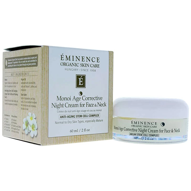 Wholesale Eminence Organic Skincare Monoi Age Corrective Night Cream, 2 Ounce